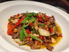 菜籽油炒衡东黄牛肉-老湘村·湖南土菜(天河维多利店)