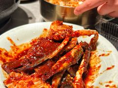 -草家酱蟹炭火烤肉店(珲春南路一店)