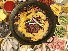 牛油红汤锅-刁姐火锅(五小区店)
