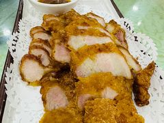 大鹏炸猪肉-鹏城人家海鲜酒家·23年老字号(较场尾店)