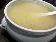 土豆丝芹菜末汤-鸿星花园酒家(银亿家园店)