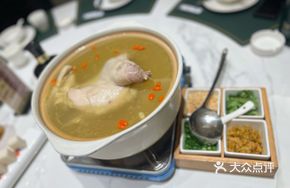 Old Chicken Soup with Fried Rice
