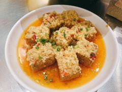 蒜香香炸臭豆腐-烎记烧烤(蓝天花园店)