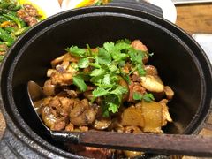沙姜啫板栗鸡-铁公鸡·四川料理(天环广场店)