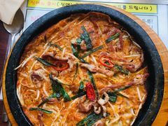 泡菜饼-神仙雪浓汤(弘大店)