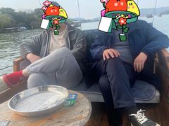 -摇橹船上船码头