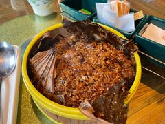 糯米蒸排骨-老头儿油爆虾(胜利河美食街店)
