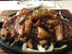 铁板圆锅酱香茄子-鑫巴蜀(和平里店)