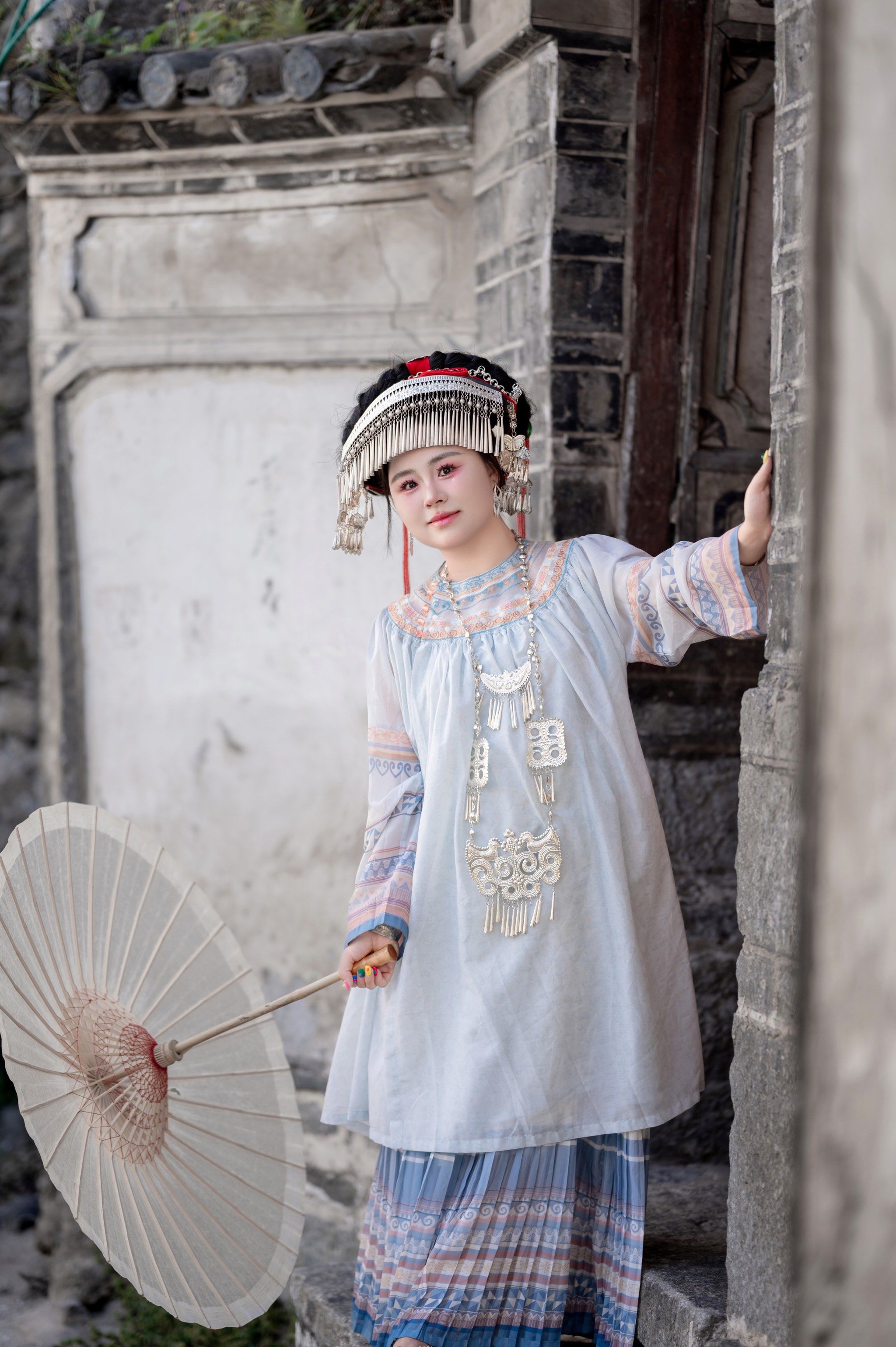 来大理古城肯定要做一次白族少女呀
