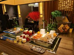 自助取餐区-拾溪餐厅·包厢(杭州千禧度假酒店)