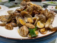 姜葱炒花蛤-宝燕海货工场(长江国际店)