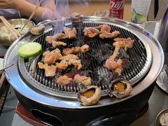 -围炉肉舍•炭烤活鳗•丹东海鲜烤肉(步行街店)