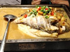 -探鱼·鲜青椒爽麻烤鱼(中天广场店)
