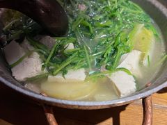 黑猪灼泉水时蔬-吃饭皇帝大土家民族菜(正大广场店)
