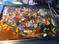 -探鱼·鲜青椒爽麻烤鱼(西南商都店)