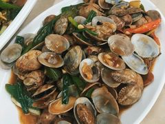 炒花甲-红月湾海鲜饭店•沙滩海景(双月湾店)