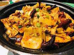 酸辣白菜面片-令氏家外家周秦食府(高新店)