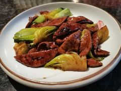 菜梗炒猪肝-菲乐餐厅(三十年经营·湖滨路店)
