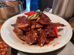-草家酱蟹炭火烤肉店(珲春南路一店)