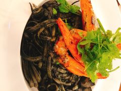 墨鱼汁海鲜意面-UPPER KITCHEN(延安路店)