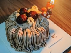 蒙布朗栗蓉奶油蛋糕-派悦坊·甜品·蛋糕(日坛店)