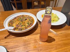 -东来菜馆•手抓海鲜家常菜•海鲜锅贴(鸽子窝店)
