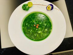 翡翠鲜虾鱼荣羹-泛太平洋大酒店·海天楼中餐厅·粤菜
