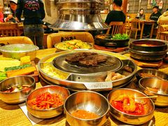 刀鞘五花肉-姜虎东白丁烤肉(虹桥天地店)