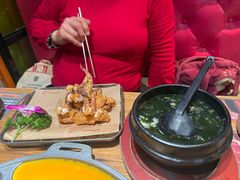 炸黄金鱿鱼-首尔朴宝·炭火烤肉(五角场店)