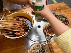 -拈签一笑黄牛肉辣卤串串