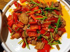 -东来菜馆•手抓海鲜家常菜•海鲜锅贴(鸽子窝店)