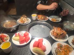 -欢乐牧场海鲜烤肉自助(牡丹园店)