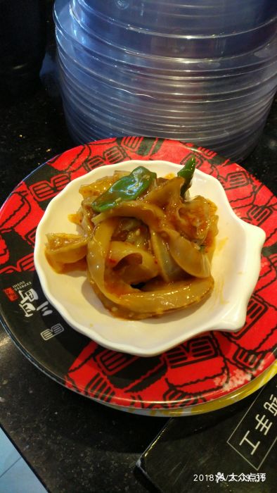 三目町回转寿司(五和店)贡菜带子裙边图片 - 第1张