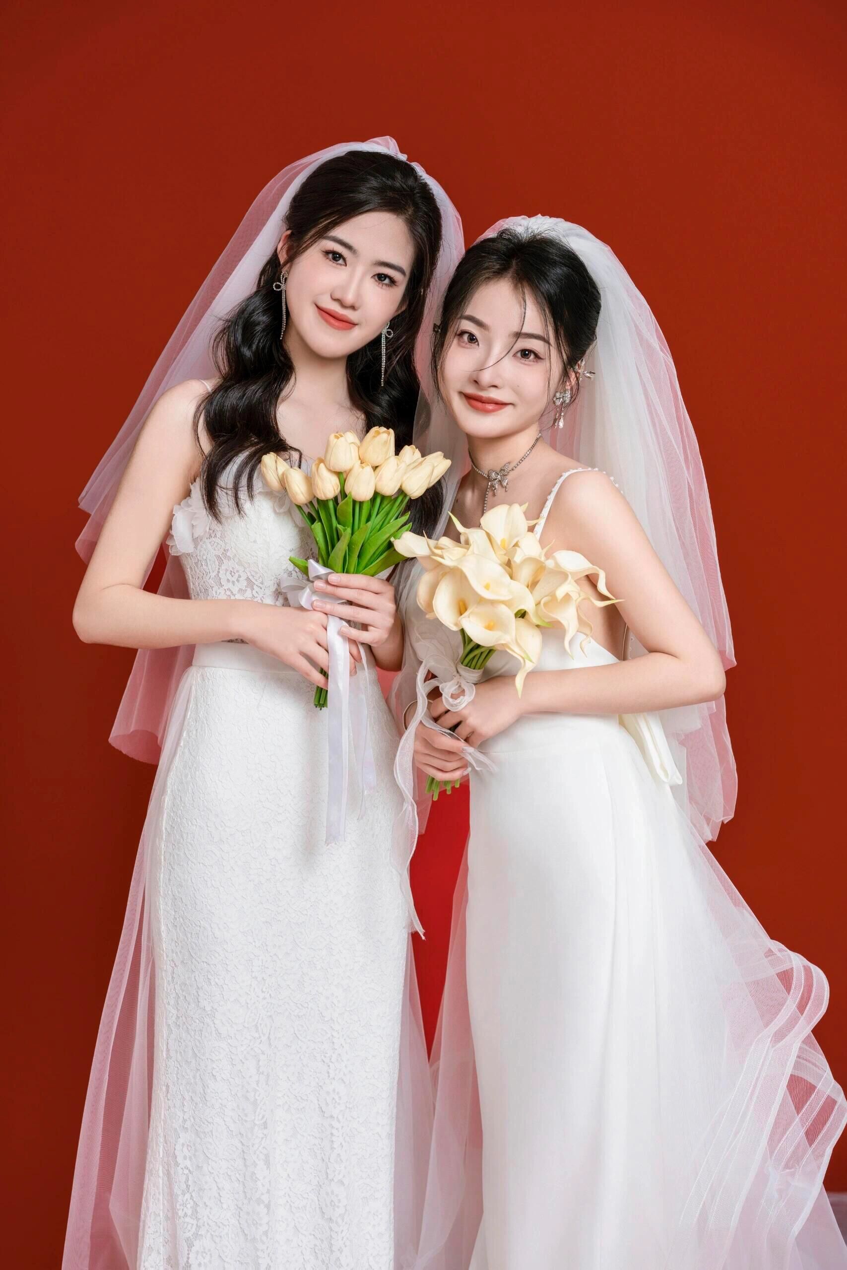 闺蜜婚纱写真||#闺蜜写真 #婚纱