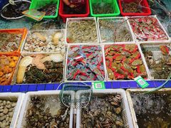 水产区-霞涌市场海鲜摆卖区