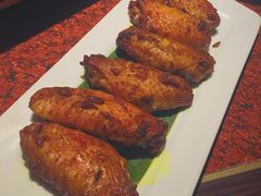 香辣鸡翅-绿茶餐厅(蓝色港湾店)