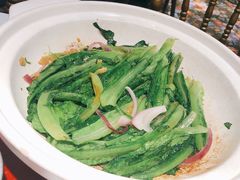 砂锅油麦菜-撒椒·四川江湖菜(大族广场店)