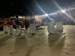 -摩梭传统篝火晚会