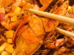 香辣蟹炒菜-秦记香辣蟹(松榆里店)