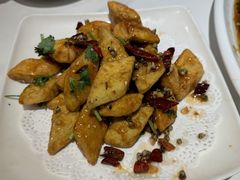 网红脆皮茄子-刘胖子家常菜·蹄花焖藕(江汉路总店)