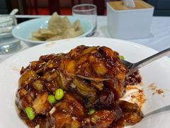 正味毛豆烧茄子-到家尝北京菜(西坝河店)