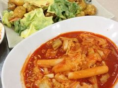 炸鸡色拉-郑阿姨的家·이모네·韩料&烤肉(武川路店)