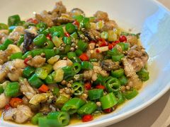 青椒牛蛙炒鲍鱼-大鸭梨烤鸭(石佛营店)