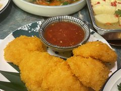 Golden虾饼-浩海火燒雲傣家菜(芮欧百货店)