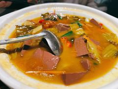 大肠鸭血煲-吴氏老妈·23年家常菜(古城店)