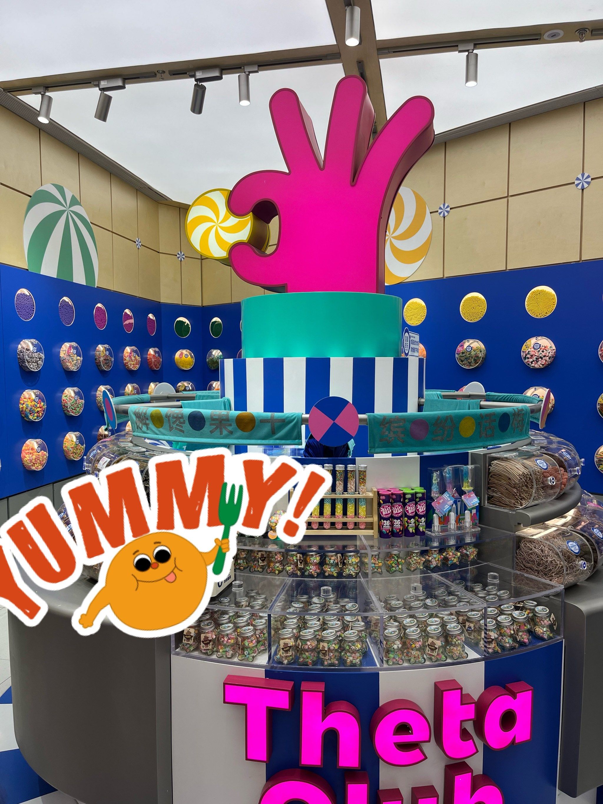 高颜值甜蜜糖果墙来袭!