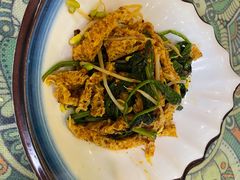 菠菜豆芽拌面筋-新疆红柳花餐厅(新洲店)