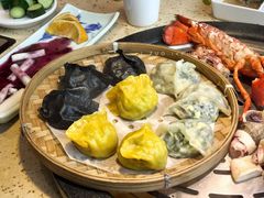 三色蒸饺-船梆煮•蒸汽海鲜·炉火烤肉(五四广场店)