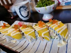 芒果鳗鱼加州卷-名人浅草屋料理(包河万达店)
