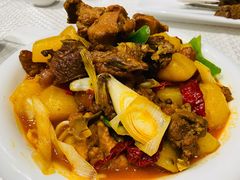新疆大盘鸡-巴扎美食·新疆菜·西域歌舞表演餐厅(新疆大厦店)
